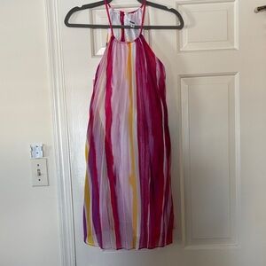 BB Dakota Multicolor Striped Mini Dress